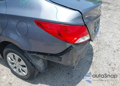 2017 Hyundai Accent Se z USA, uszkodzony, nr VIN KMHCT4AE3HU301450